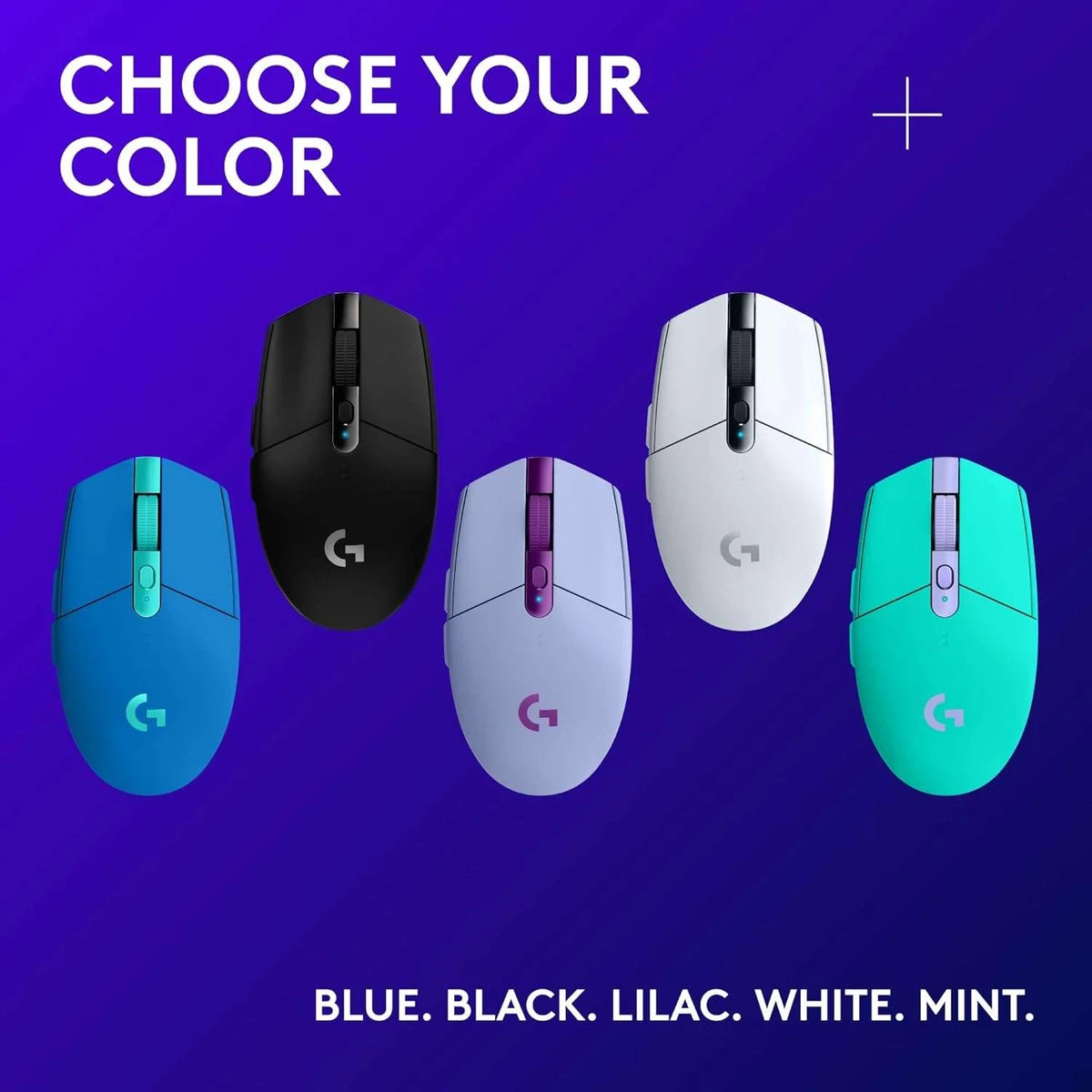 Souris gaming sans fil Logitech G305 LIGHTSPEED - vue 7