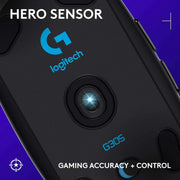 Souris gaming sans fil Logitech G305 LIGHTSPEED avec capteur HERO 12 000 PPP