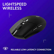 Souris gaming sans fil Logitech G305 LIGHTSPEED avec capteur HERO 12 000 PPP