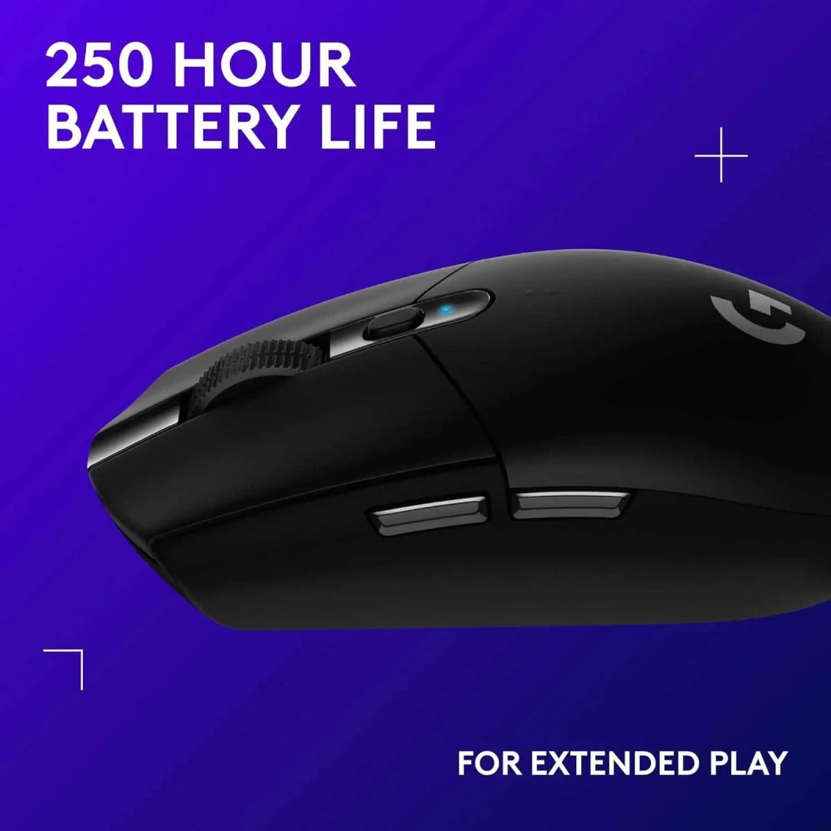 Souris gaming sans fil Logitech G305 LIGHTSPEED avec capteur HERO 12 000 PPP