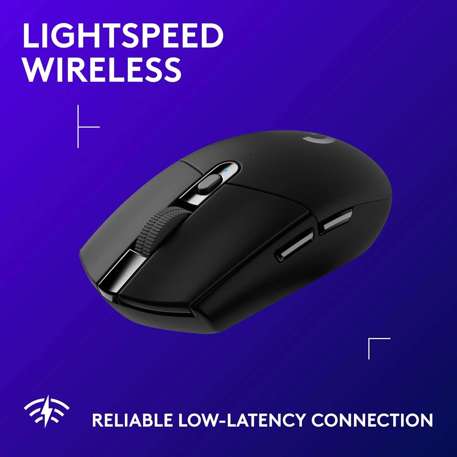 Souris de jeu sans fil Logitech G G305 LIGHTSPEED avec capteur HERO 12000 DPI