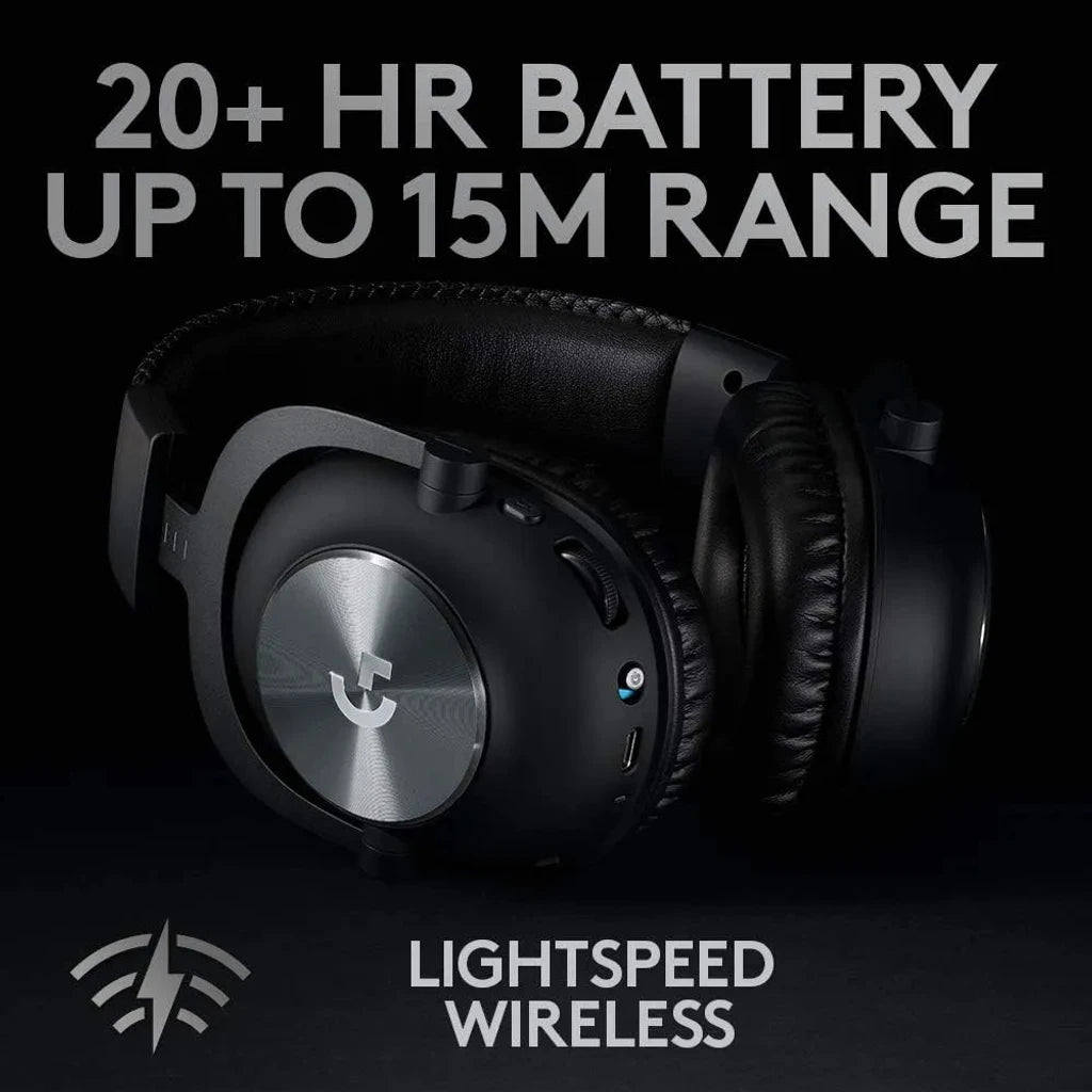 Logitech G PRO X Wireless LIGHTSPEED Gaming Headset - Black