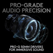 Logitech G PRO X Wireless LIGHTSPEED Gaming Headset - Black