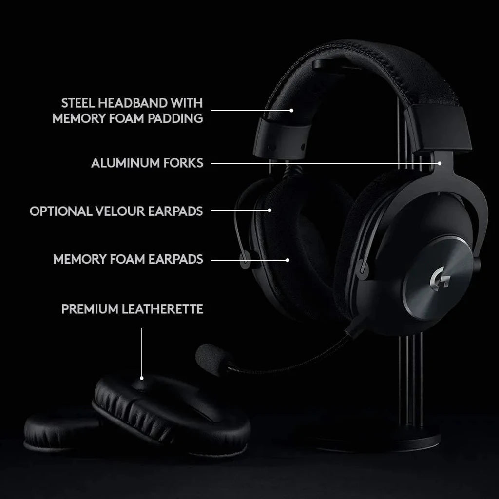 Logitech G PRO X Wireless LIGHTSPEED Gaming Headset - Black