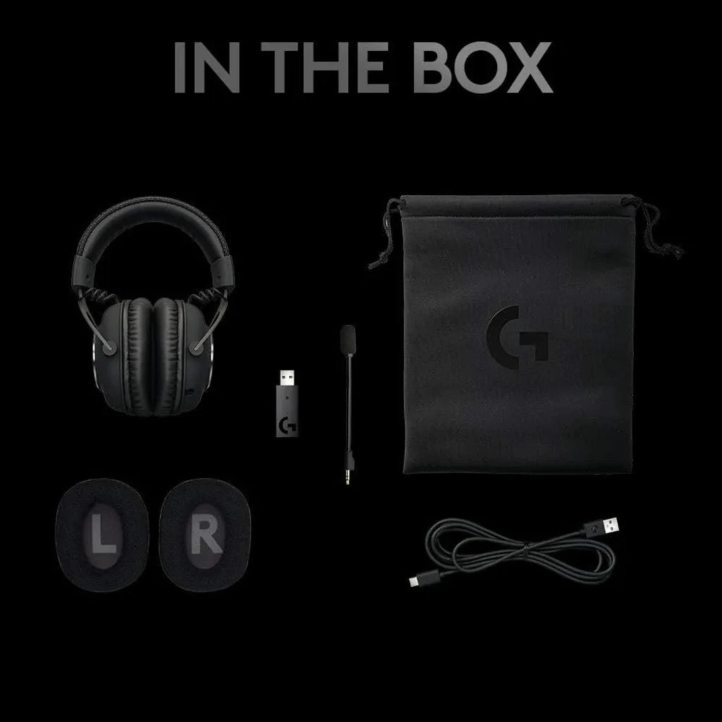 Logitech G PRO X Wireless LIGHTSPEED Gaming Headset - Black