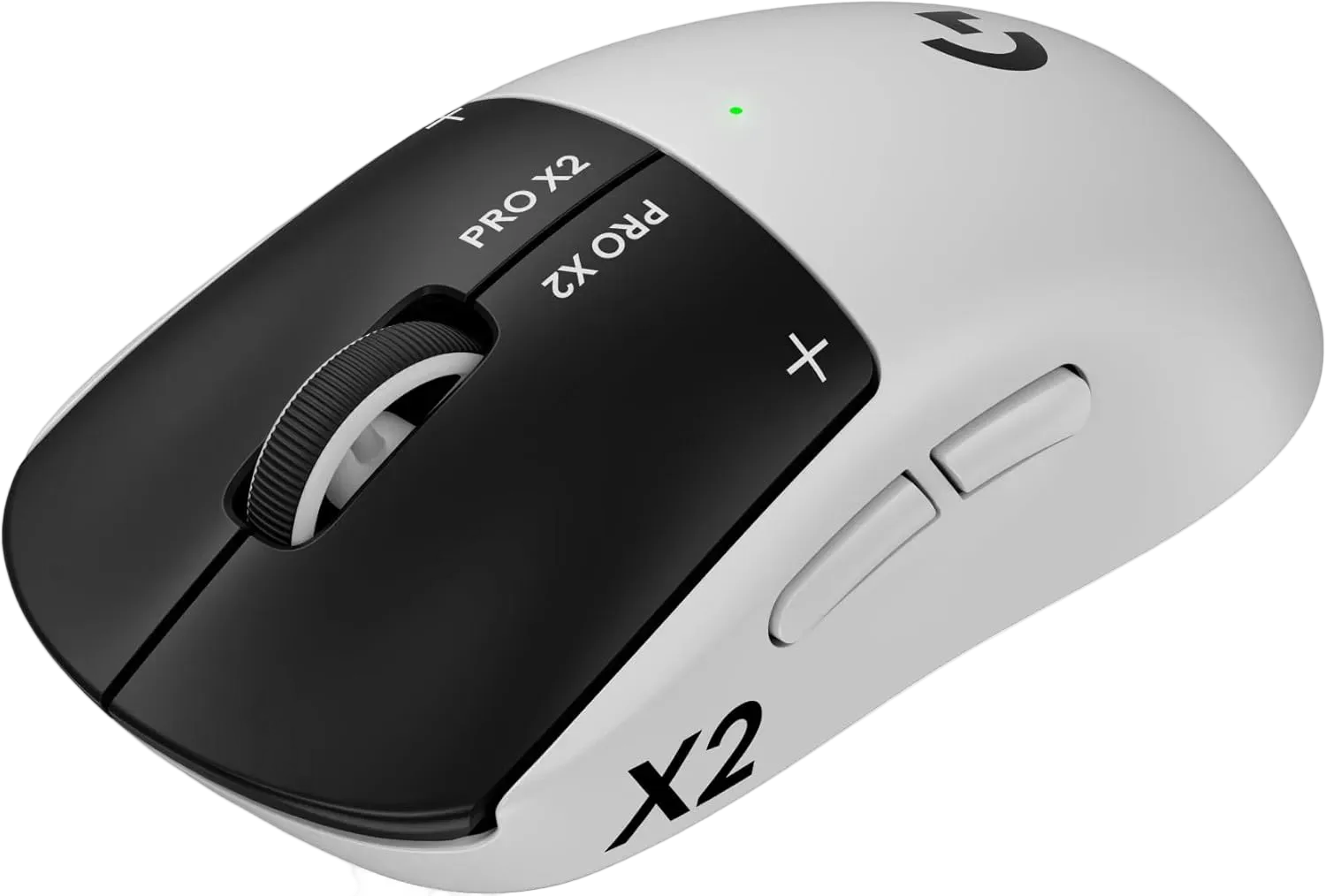 Logitech G PRO X2 SUPERSTRIKE Wireless Gaming Mouse Haptic Feedback 61g Lunar Eclipse