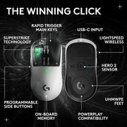 souris gaming sans fil Logitech G PRO X2 SUPERSTRIKE