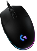 Logitech G203 Wired Gaming Mouse 8000 DPI Optical Sensor - Black RGB