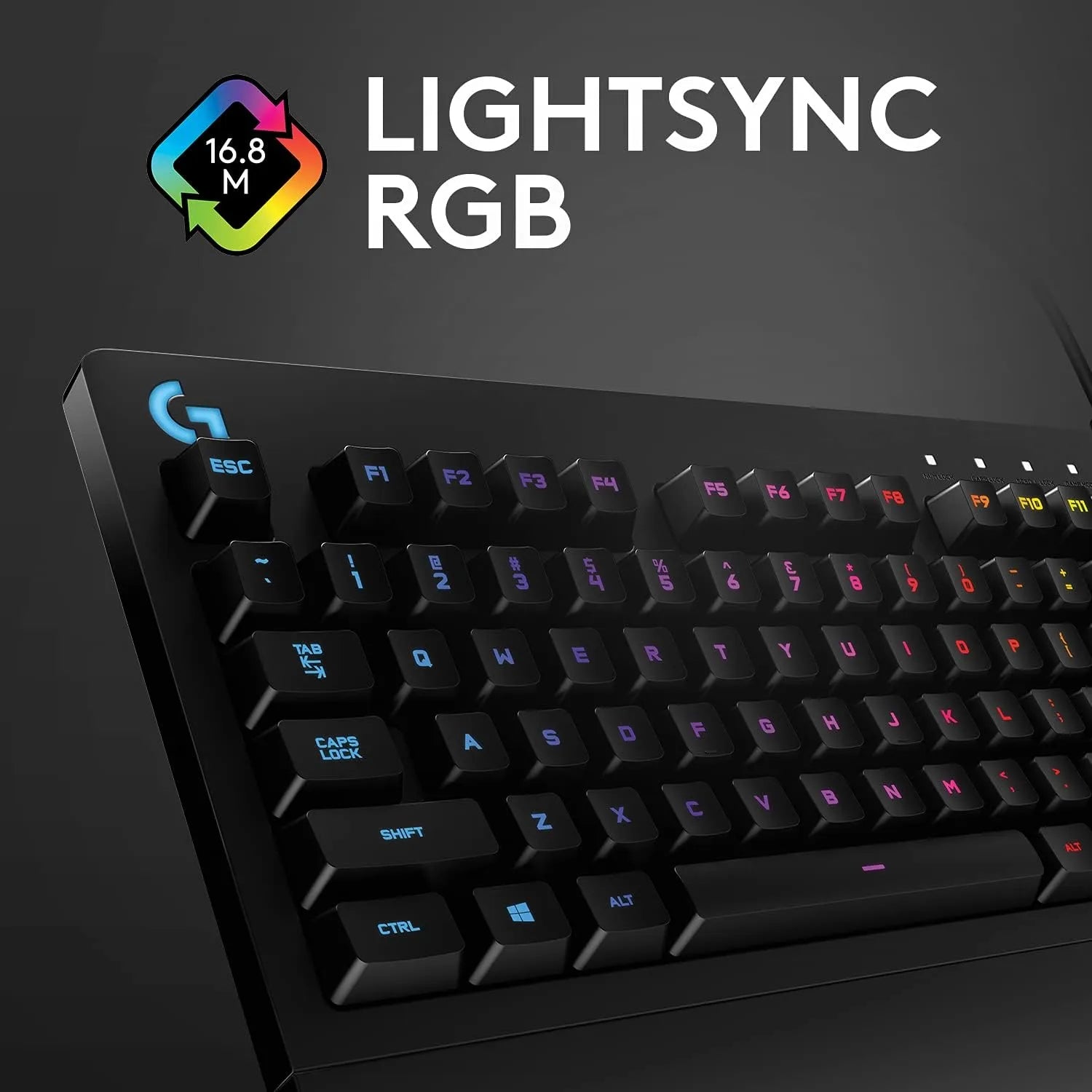 Logitech G213 Prodigy Wired RGB Gaming Keyboard Black