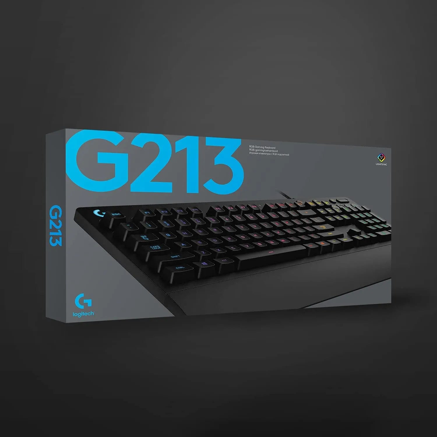 Logitech G213 Prodigy Wired RGB Gaming Keyboard Black