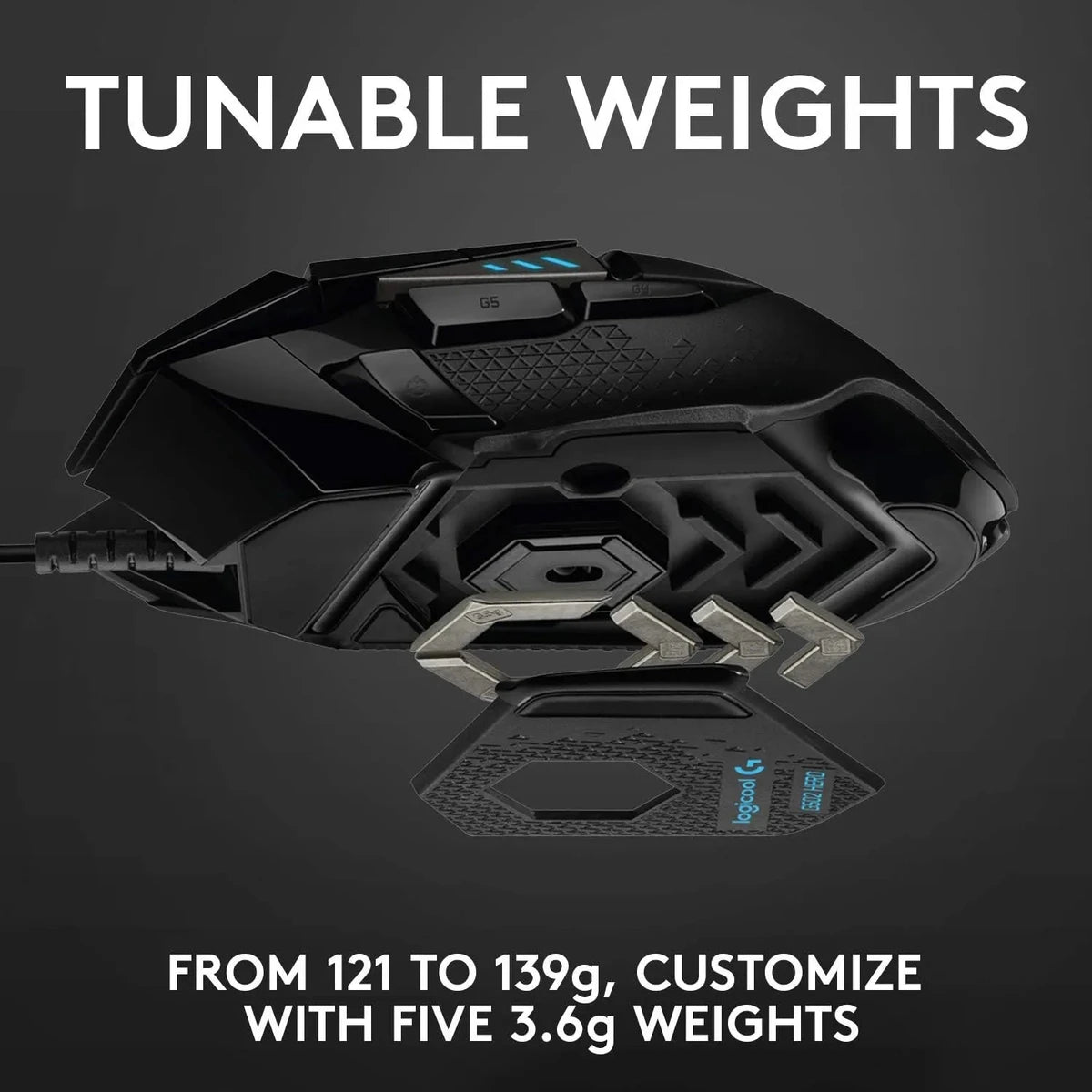 Souris Logitech G502 Hero filaire