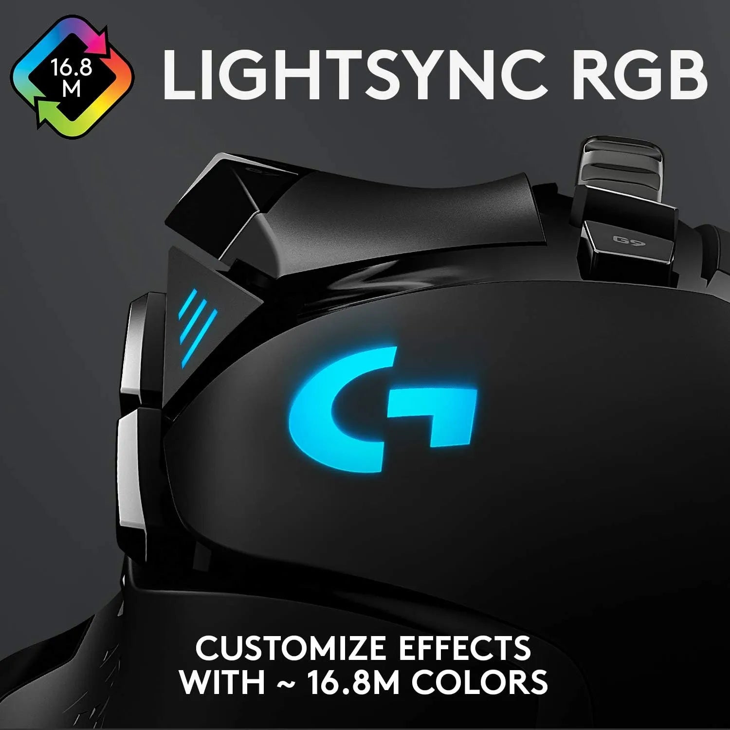 Logitech G502 Hero Wired Gaming Mouse 25K DPI 11 Buttons Black