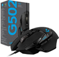 Logitech G502 Hero Wired Gaming Mouse 25K DPI 11 Buttons - Black