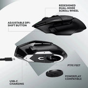 Souris Logitech G502 X Lightspeed sans fil