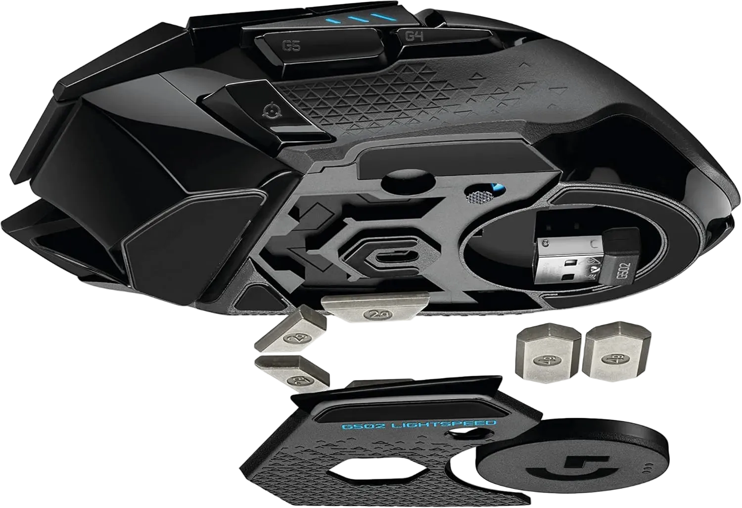 Logitech G502 X Lightspeed Wireless Gaming Mouse 13 Buttons HERO 25K Black
