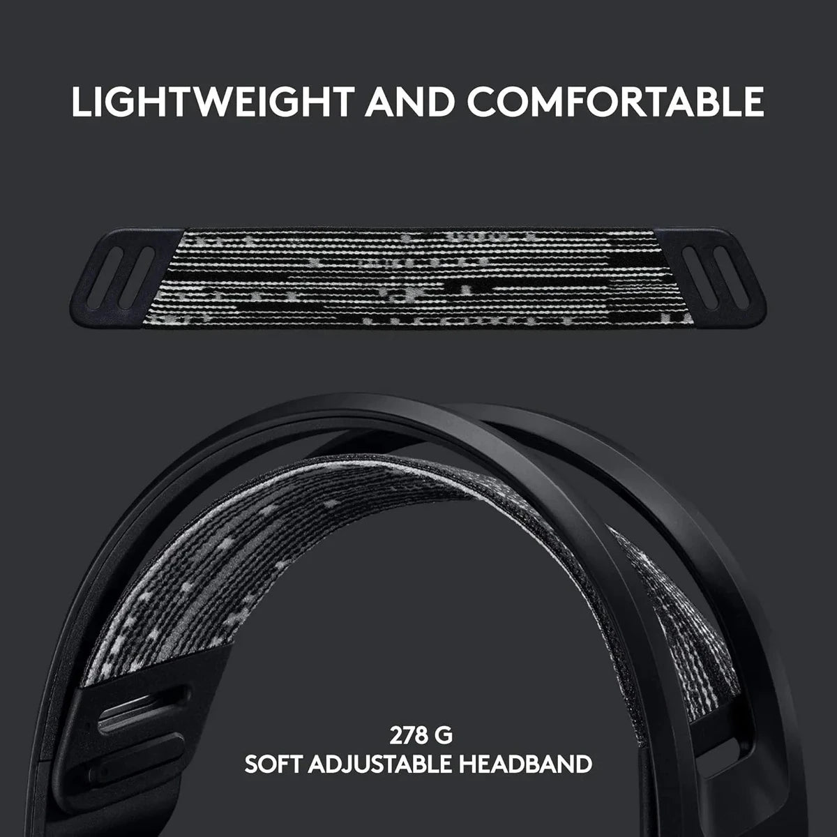 Logitech G733 LIGHTSPEED Wireless Gaming Headset - Black