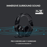 Logitech G733 LIGHTSPEED Wireless Gaming Headset - Black