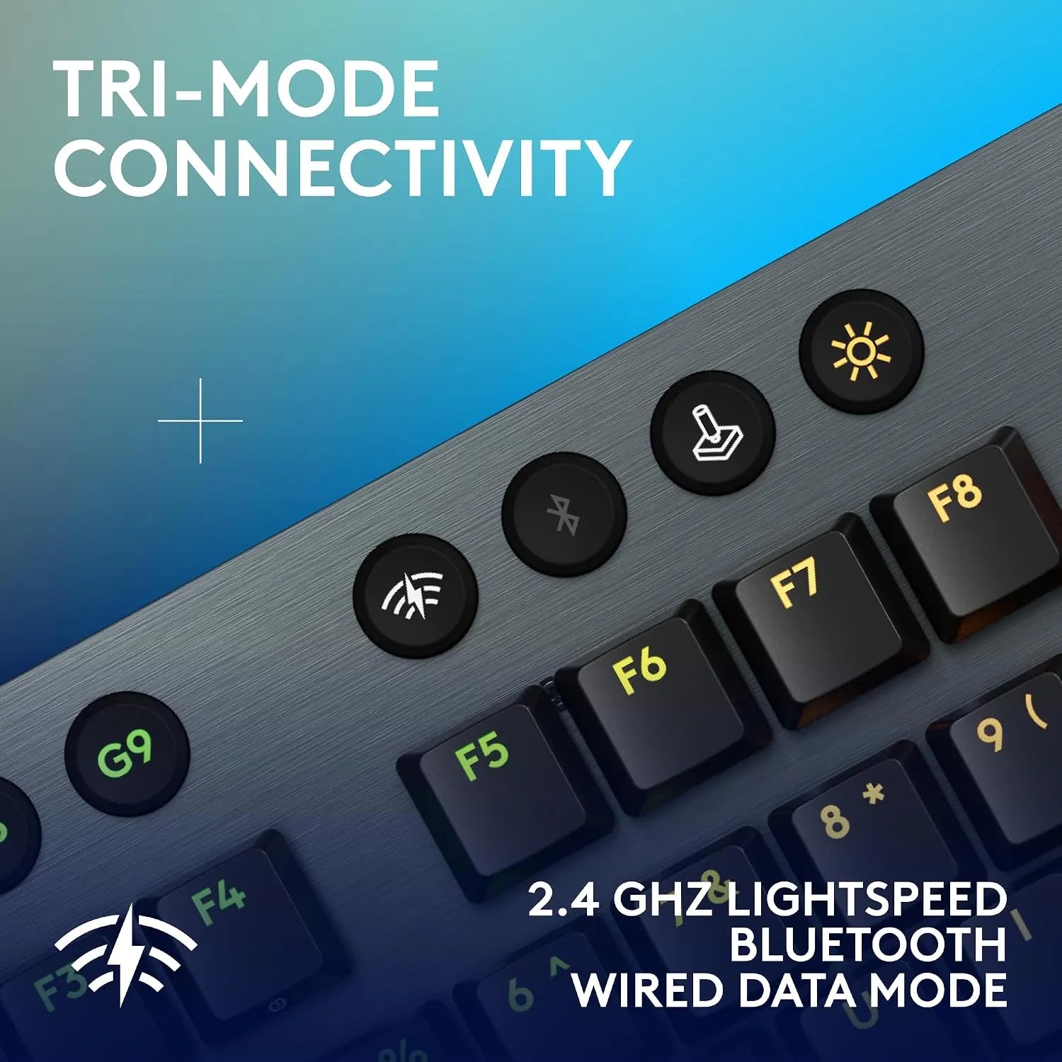 Logitech G915 X Lightspeed Wireless Gaming Keyboard Tactile Low-Profile Mechanical Switches