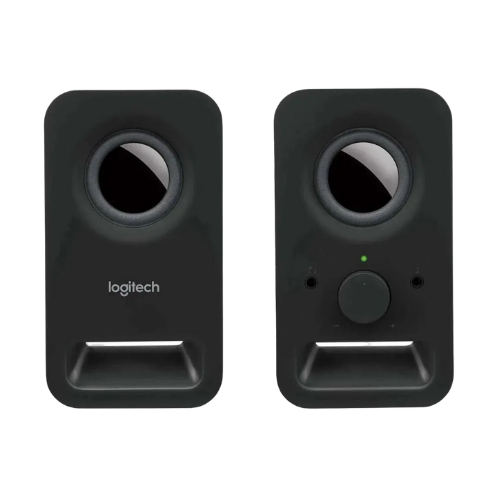 Haut-parleurs multimédia Logitech Z150 son stéréo 2.0 – Noir