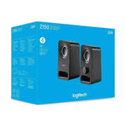 Haut-parleurs multimédia Logitech Z150 son stéréo 2.0 – Noir