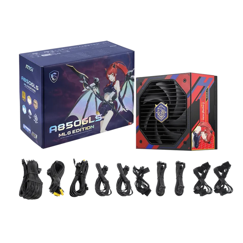 Bloc d’alimentation MSI A850GLS MLG Edition 850 W 80 PLUS Gold