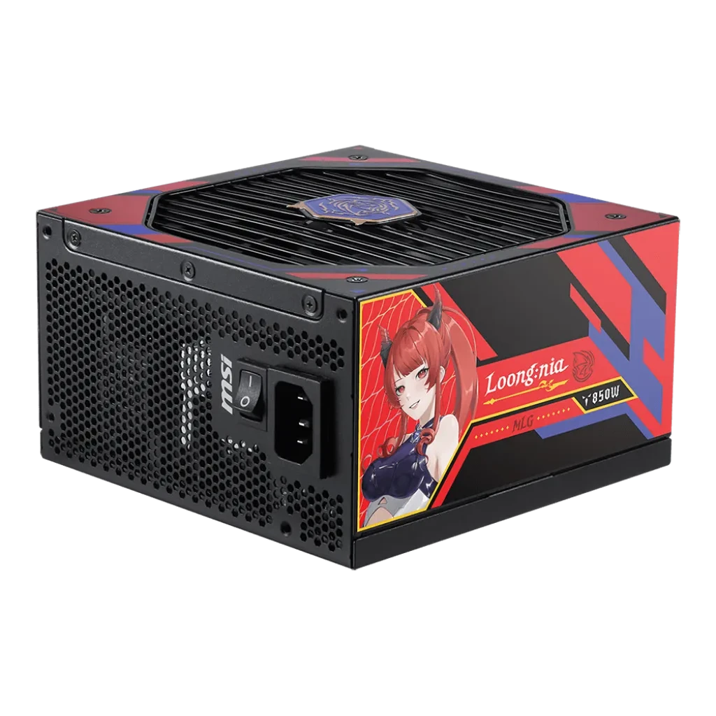 Bloc d’alimentation MSI A850GLS MLG Edition 850 W 80 PLUS Gold