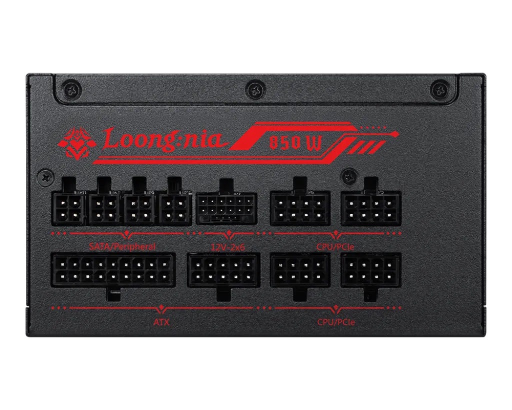 MSI A850GLS MLG Edition 850W 80 PLUS Gold Power Supply