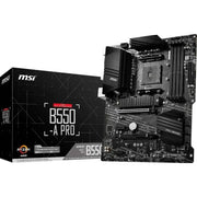 Carte Mère MSI B550-A PRO ProSeries AMD AM4 ATX – Noir