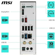 MSI B850 Gaming Plus WiFi Gaming Motherboard AM5 DDR5 ATX - Black