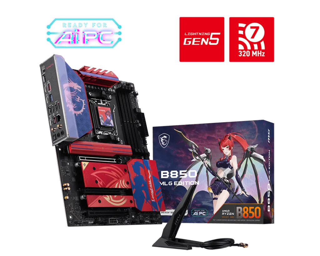 MSI B850 MLG EDITION Gaming Motherboard