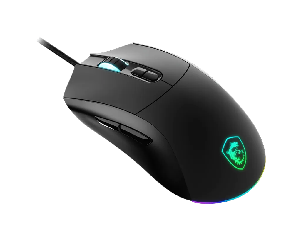 MSI FORGE GM320 Optical Gaming Mouse Black