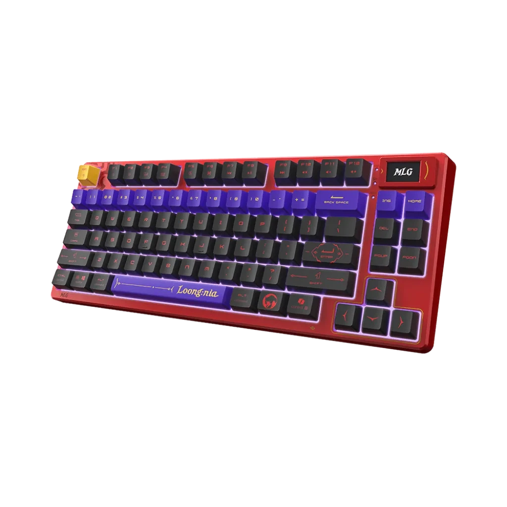 clavier gaming mécanique sans fil TKL MSI FORGE MLG Edition