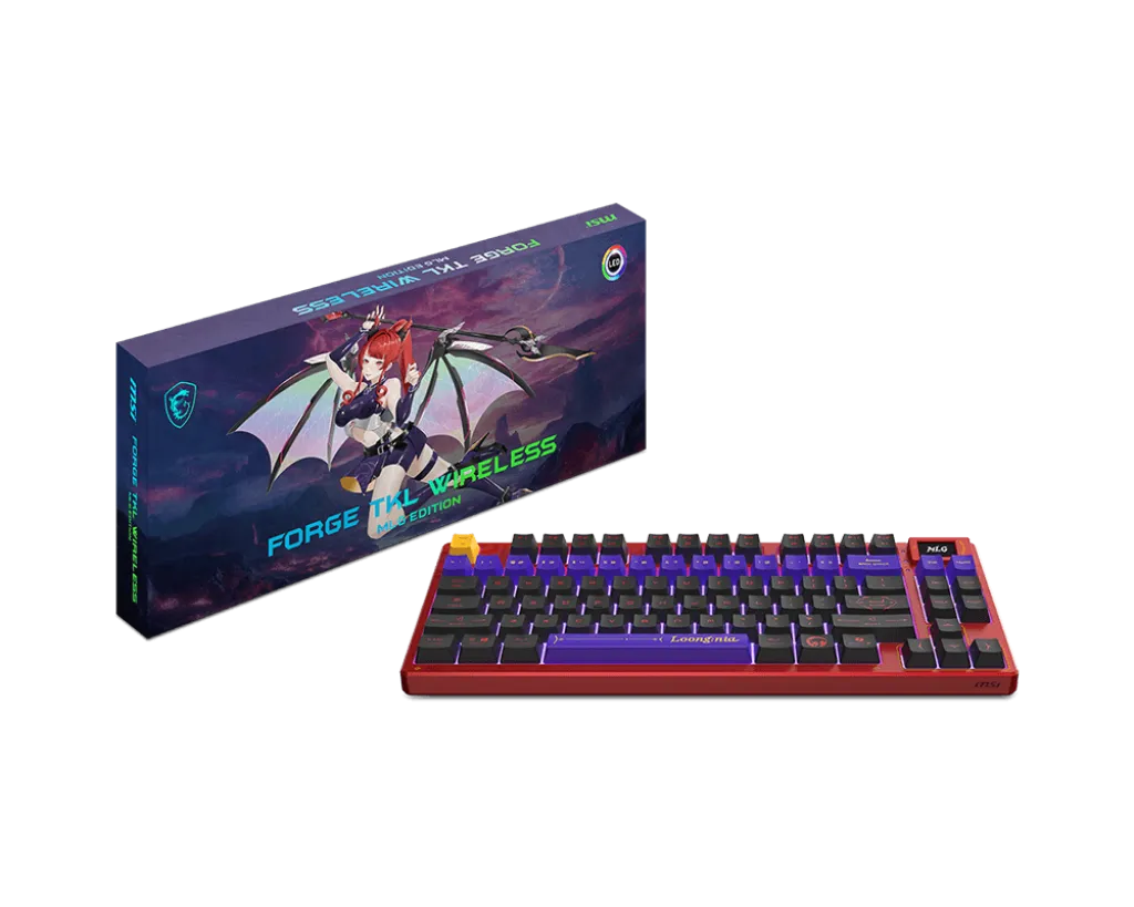 MSI FORGE TKL Wireless MLG Edition Mechanical Gaming Keyboard