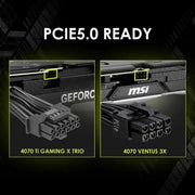 MSI MAG A750BN PCIE5 Non-Modular Gaming 750W Power Supply - Black