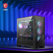 MSI MAG Forge 321R Airflow Mid-Tower PC Case - Black