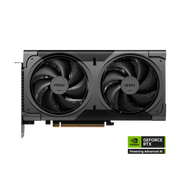 MSI GeForce RTX 5060 Ti 16G VENTUS 2X OC BLACK PLUS front view