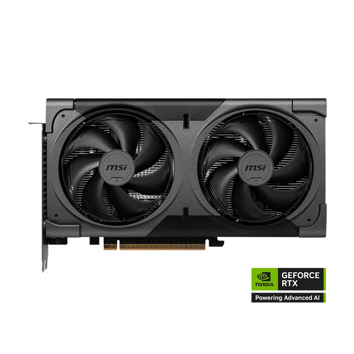 MSI GeForce RTX 5060 Ti 16G VENTUS 2X OC BLACK PLUS - vue avant