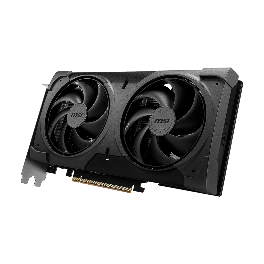 MSI GeForce RTX 5060 Ti 16G VENTUS 2X OC BLACK PLUS view 3