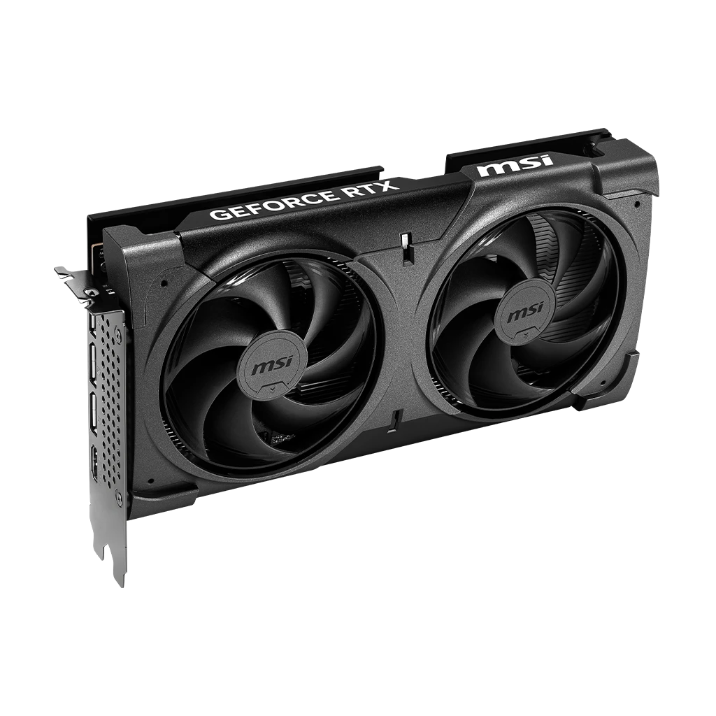 MSI GeForce RTX 5060 Ti 16G VENTUS 2X OC BLACK PLUS view 4