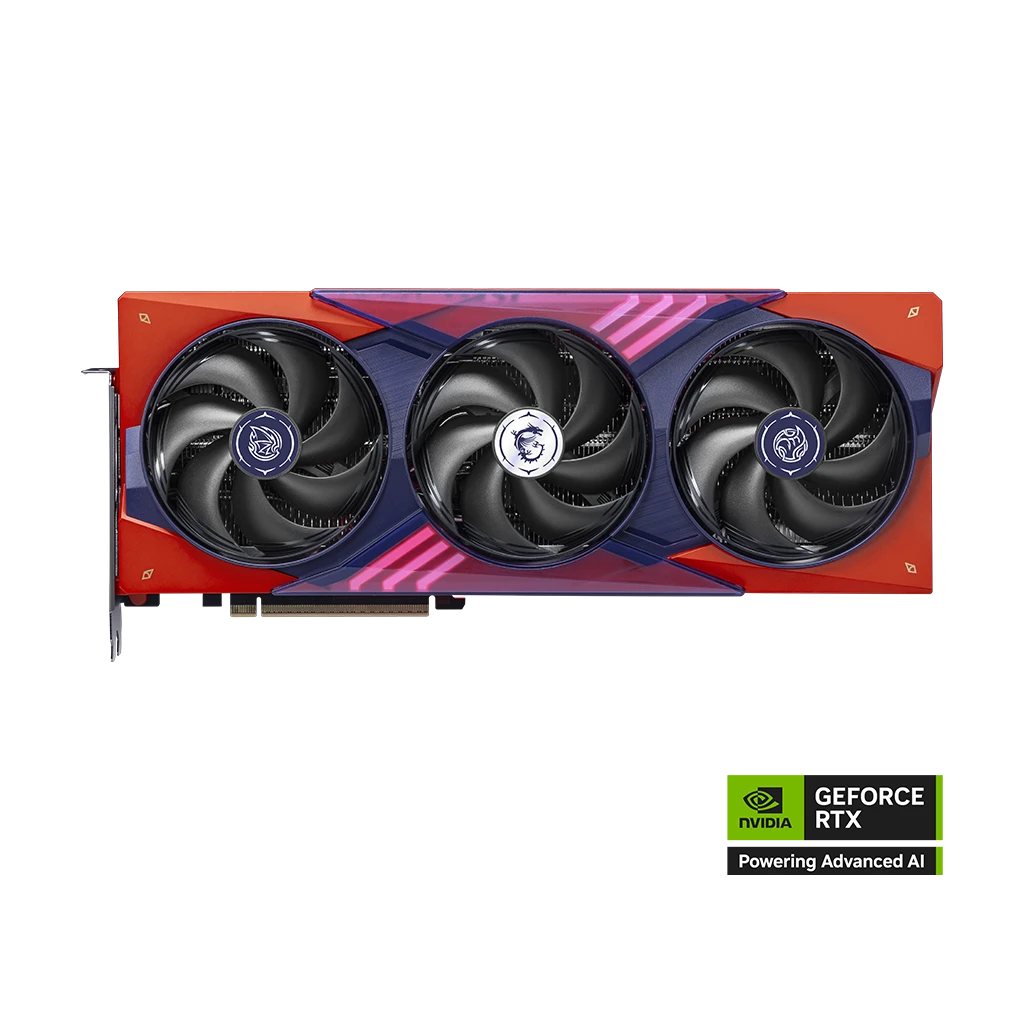 MSI GeForce RTX 5070 Ti 16G MLG Edition OC - vue avant