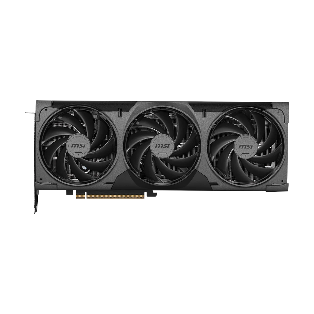 MSI GeForce RTX 5070 Ti 16G VENTUS 3X OC BLACK - vue avant