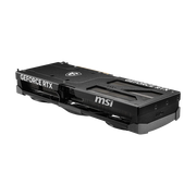MSI GeForce RTX 5070 Ti 16G VENTUS 3X OC BLACK - plaque arrière en angle