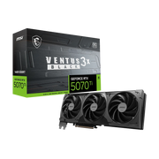 MSI GeForce RTX 5070 Ti 16G VENTUS 3X OC BLACK avec boîte de vente au détail