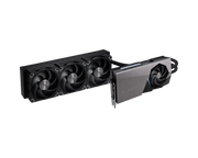 Carte graphique MSI GeForce RTX 5090 32G SUPRIM LIQUID SOC avec radiateur 360 mm - vue du produit