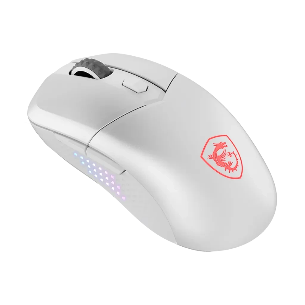 MSI VERSA 300 ELITE Wireless Gaming Mouse - White