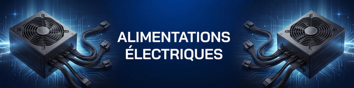 Bannière de collection Blocs d’alimentation - OPCBleu