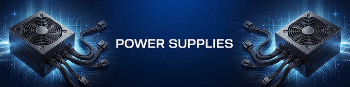 PC power supplies and PSUs collection banner - OPCBleu
