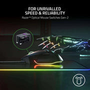 Razer Basilisk V3 Wired Gaming Mouse HyperScroll Tilt Wheel 26K DPI - Black