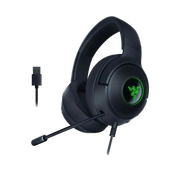 casque gaming filaire USB Razer Kraken V3 X 285 g – Noir