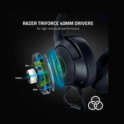 casque gaming filaire USB Razer Kraken V3 X 285 g – Noir